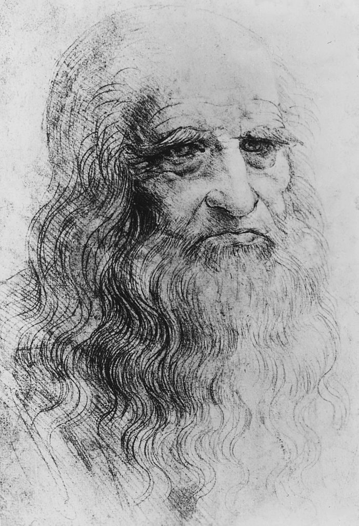 Leonardo Da Vinci Self Portrait - Getty Images