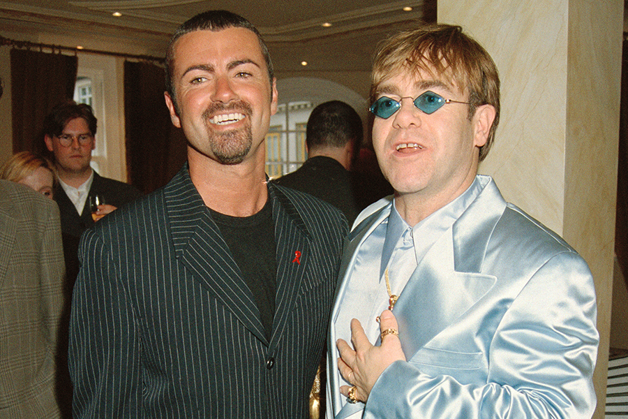 George Michael y Elton John / Foto Getty Images