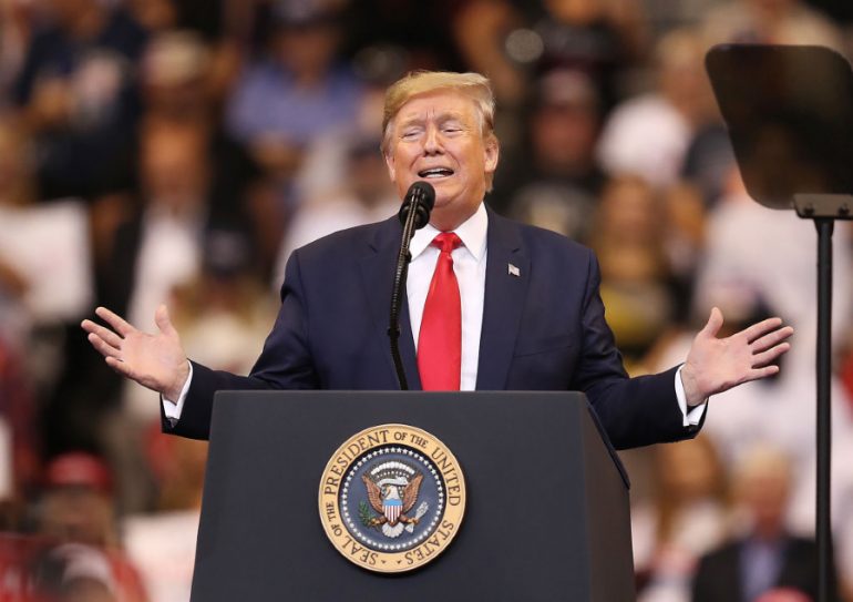 Trump mentiras Foto Getty Images