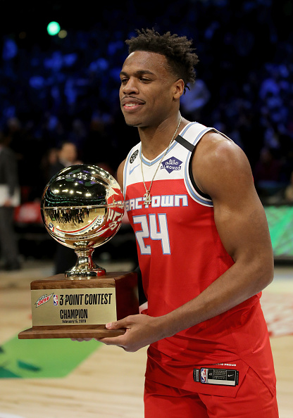 Buddy Hield #24 of the Sacramento Foto Getty Images