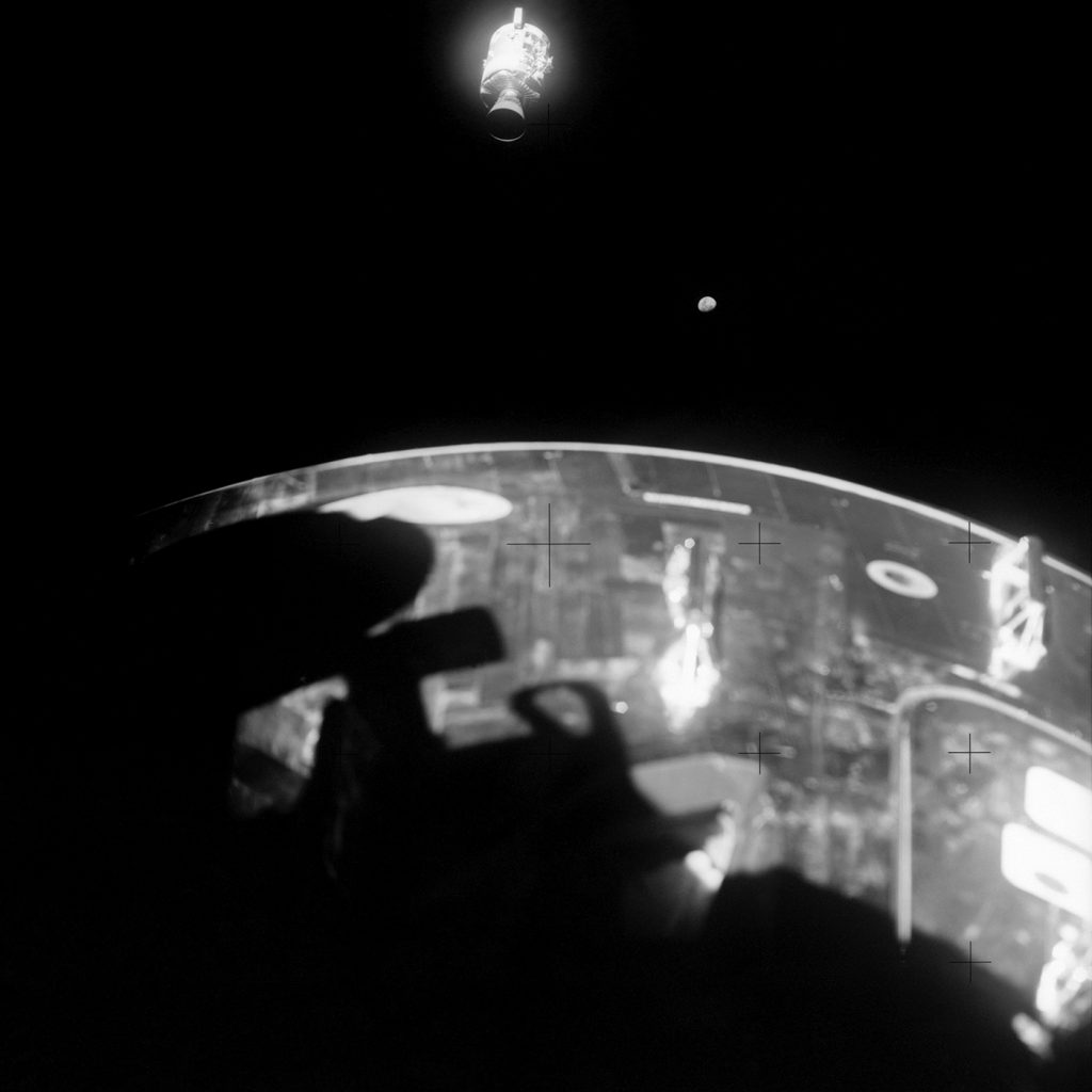 View of damaged Apollo 13 Service Module Foto NASA