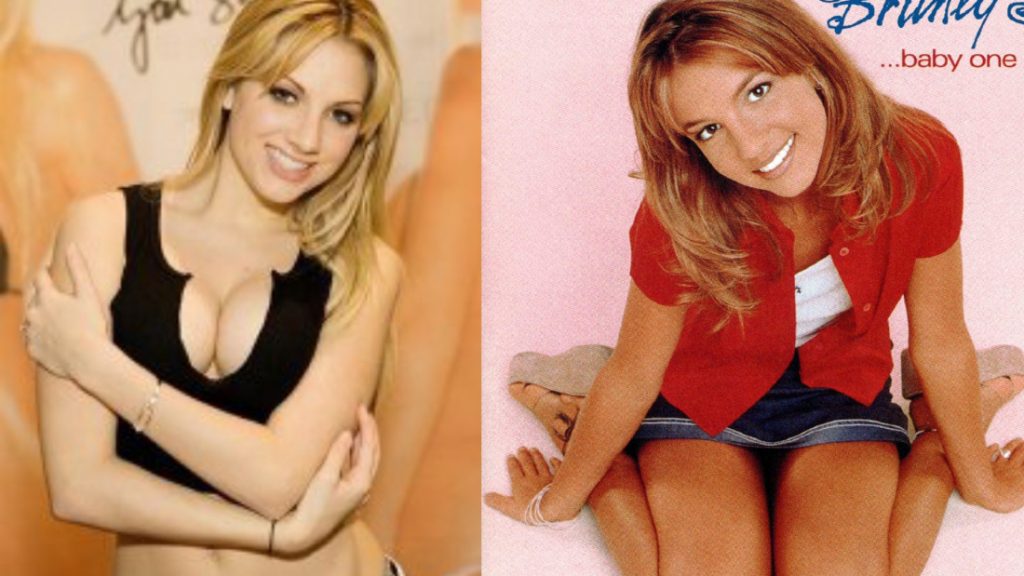 actriz porno idéntica Britney Spears