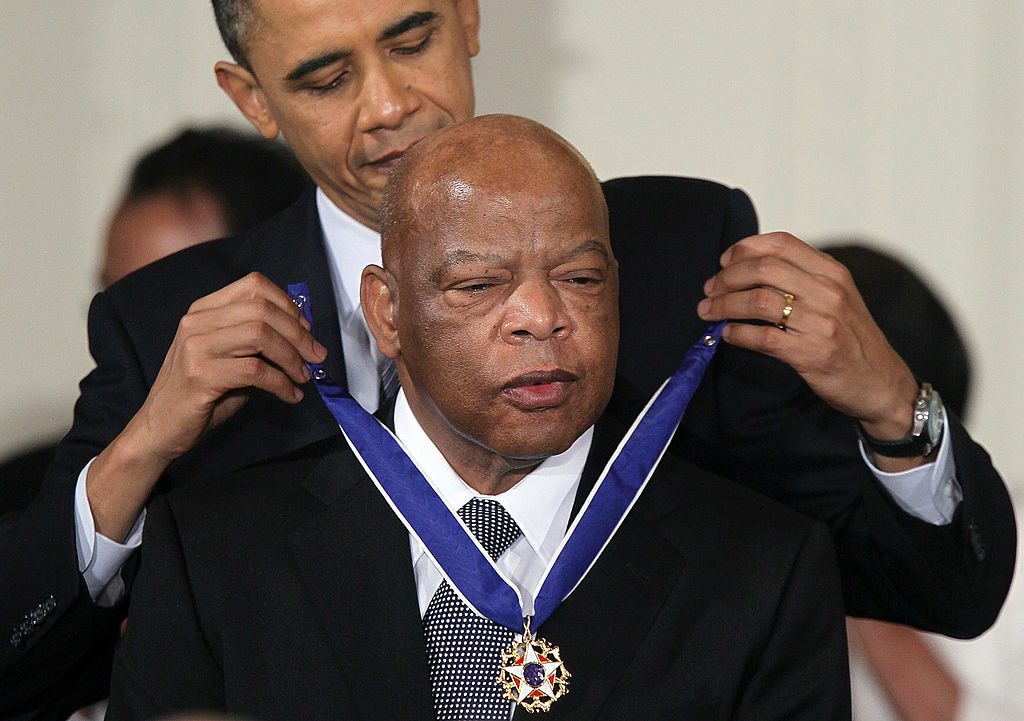 John Lewis Barack Obama derechos civiles