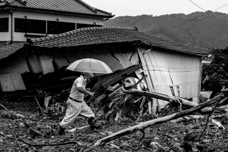 lluvias torrenciales en Japón muertos desaparecidos