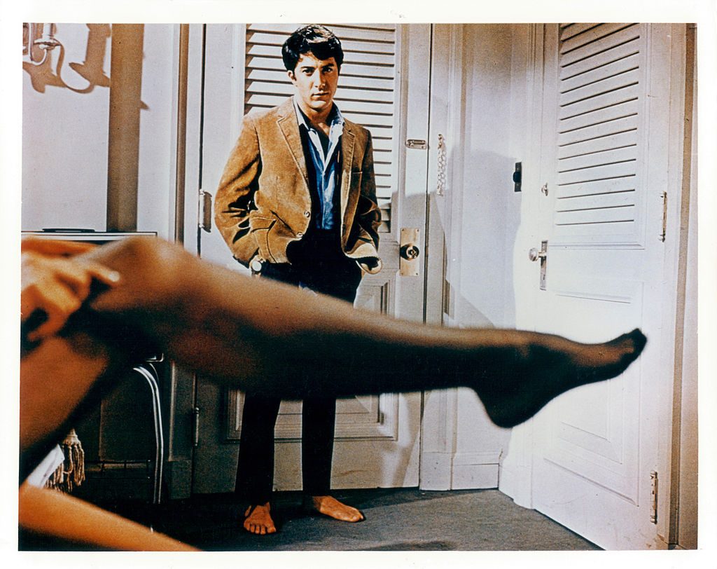 El Graduado Dustin Hoffman Anne Bancroft In 'The Graduate'