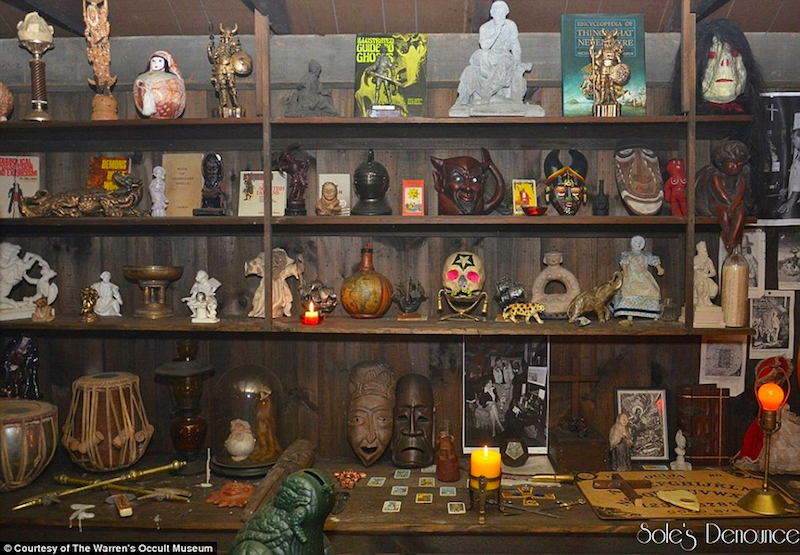 La verdadera historia de Annabelle - artefactos