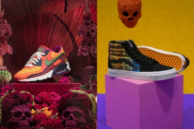 dia de los muertos nikes 2020