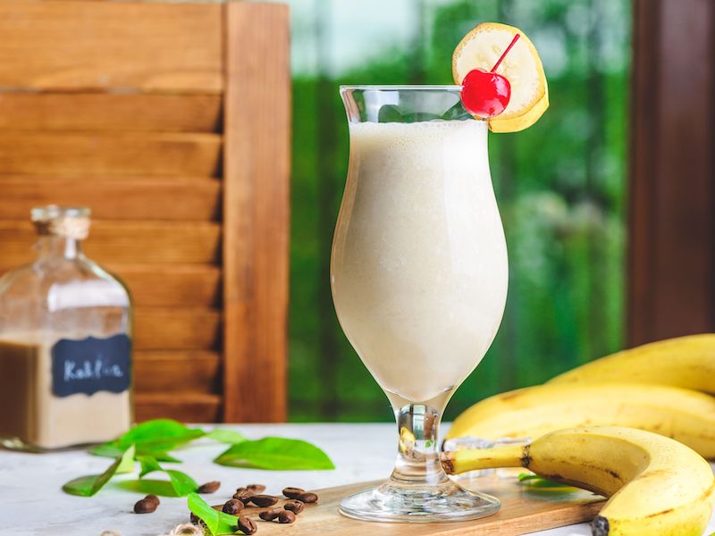 Recetas de cocteles con ron banana