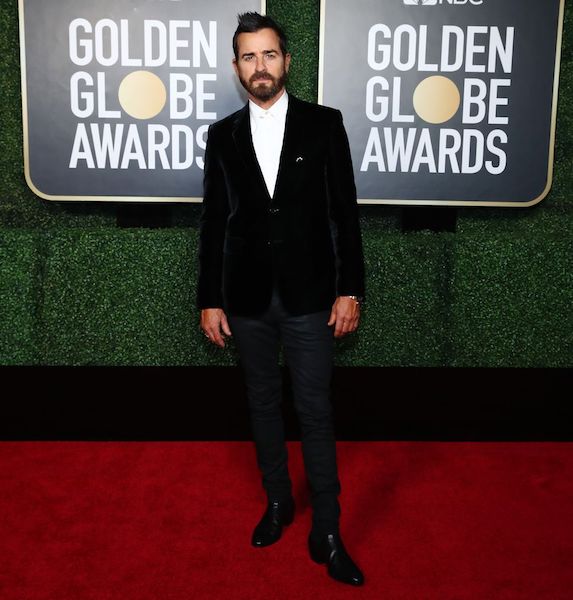 Golden Globes 2021 hombres mejor vestidos Justin Theroux