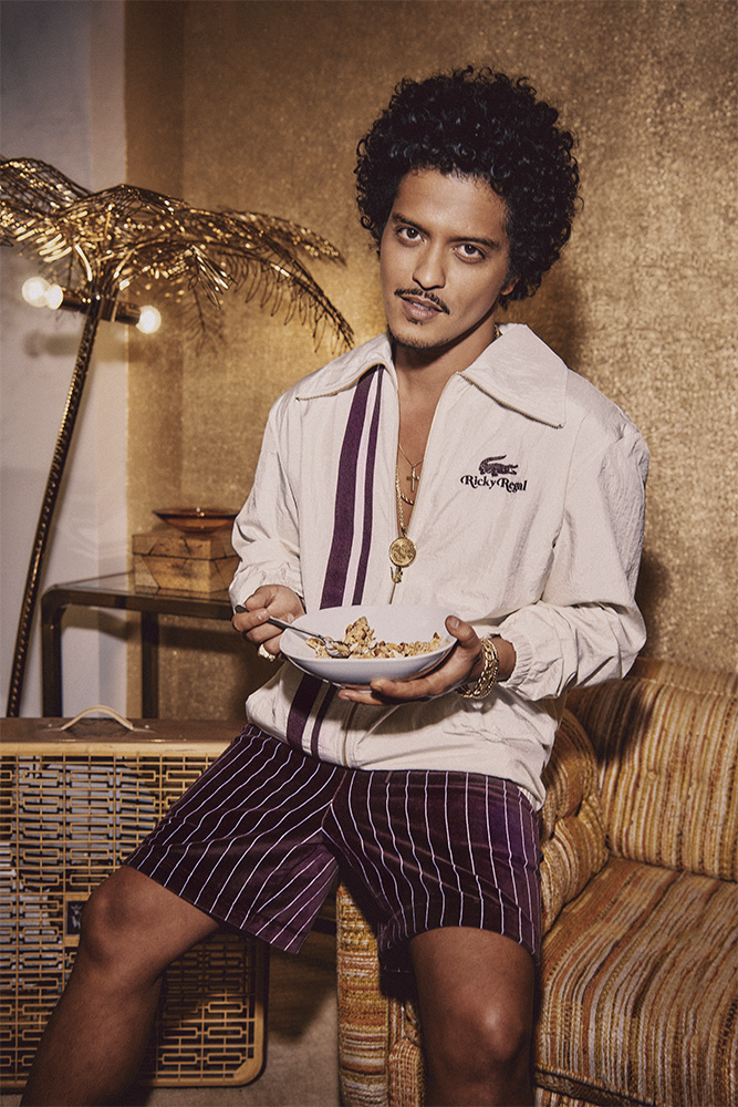 Bruno Mars Lacoste ropa