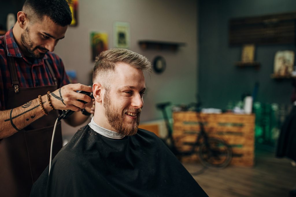 Corte vintage para hombre