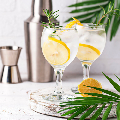 Con qué se hace el gin tonic: ginebra