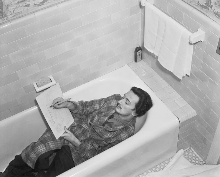 Salvador Dalí Fotos bañera