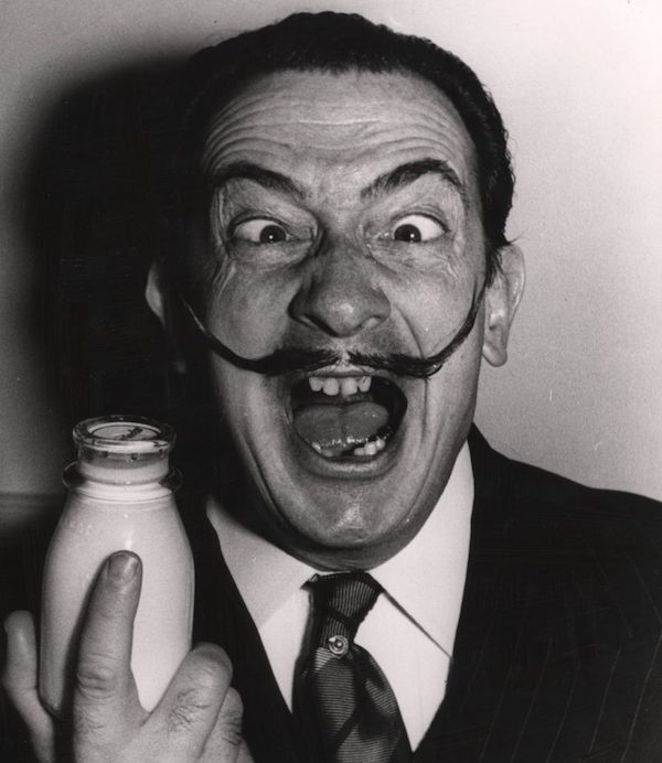 Salvador Dalí Fotos leche