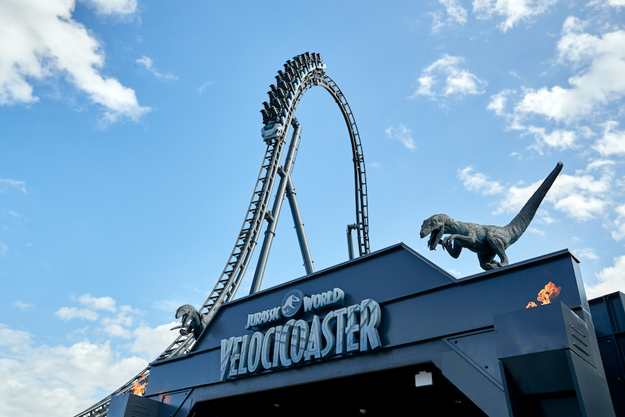 Jurassic World Velocicoaster