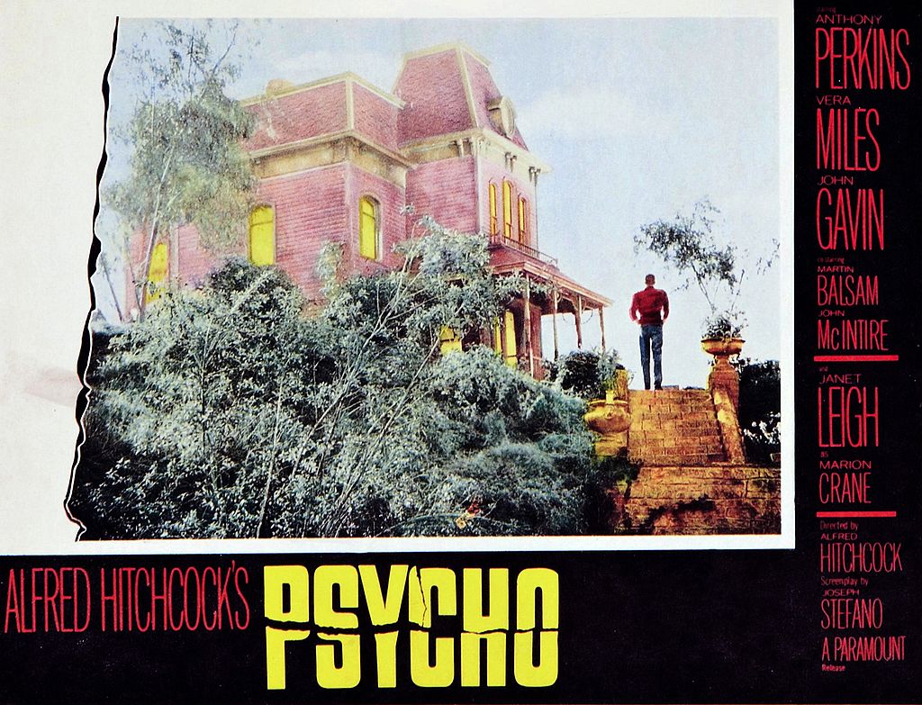 psicosis poster pelicula alfred hitchcock
