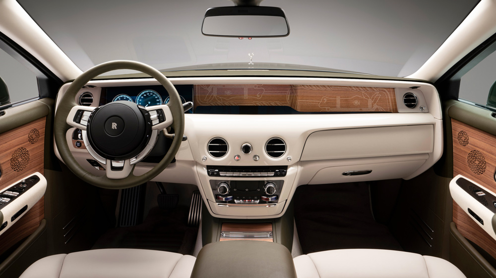 Rolls-Royce Hermès tablero