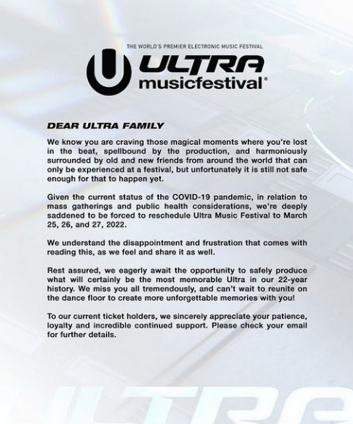 Ultra Music Festival: Festival de música