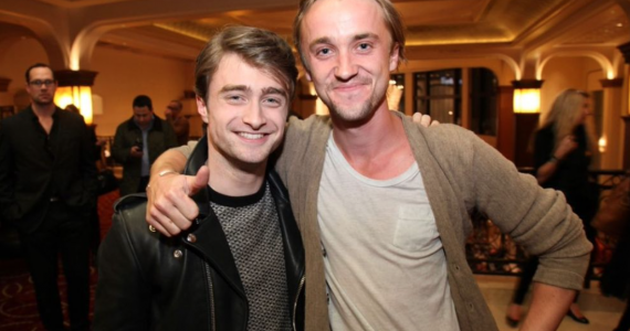 Daniel Radcliffe y Tom Felton