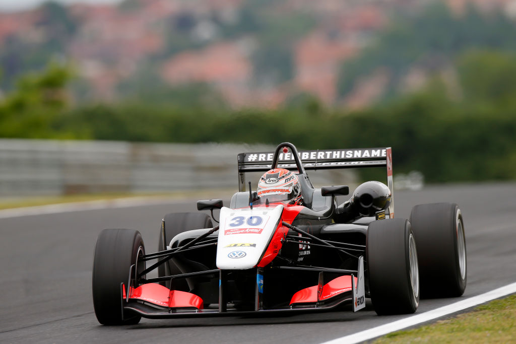 Max Verstappen en Fórmula 3