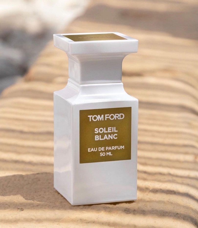 De las fragancias de lujo de Tom Ford, la Soleil Blanc