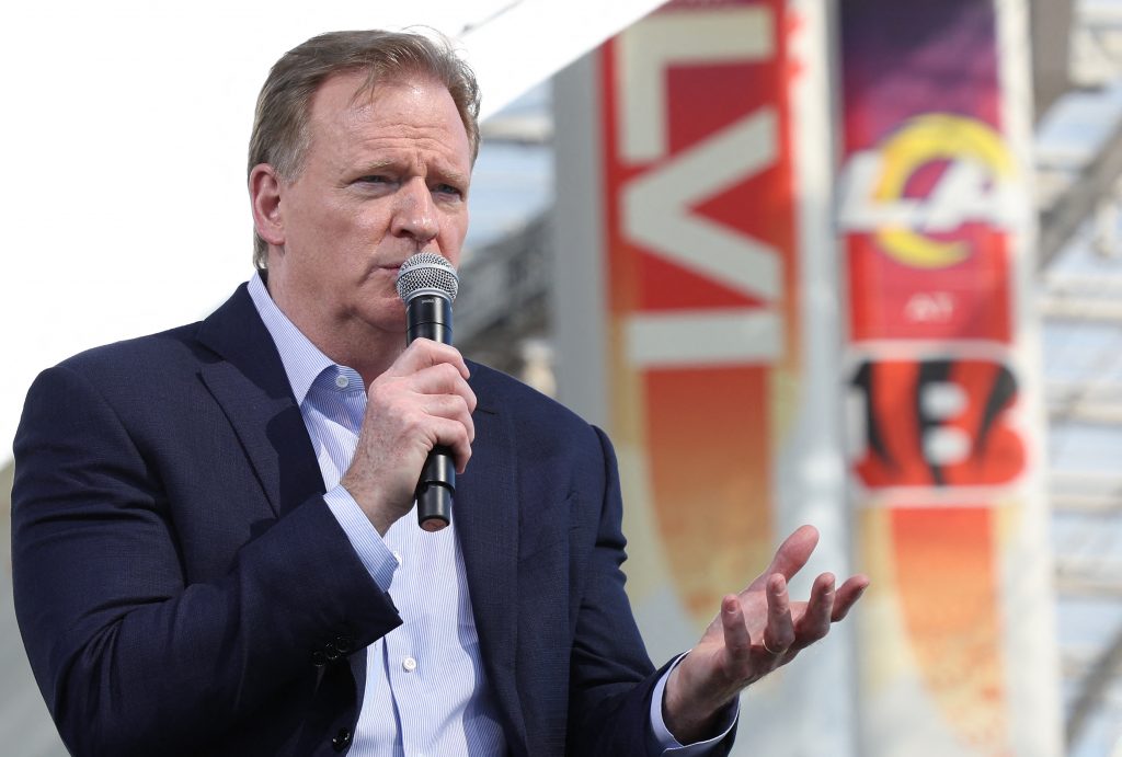 Roger Goodell, comisionado de la NFL