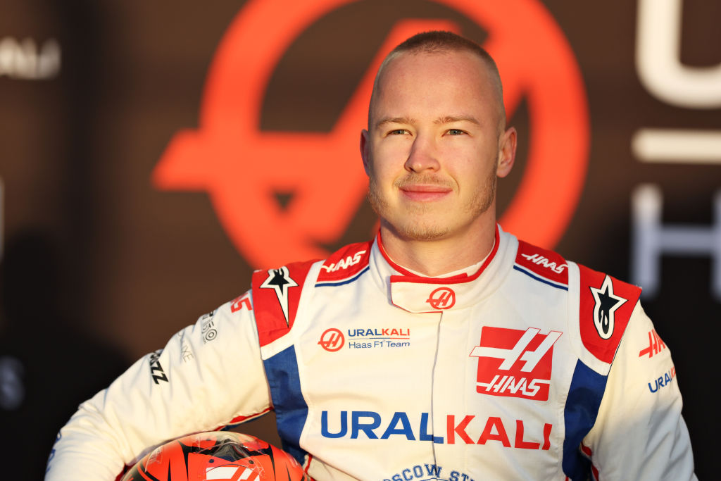 Nikita Mazepin de Rusia