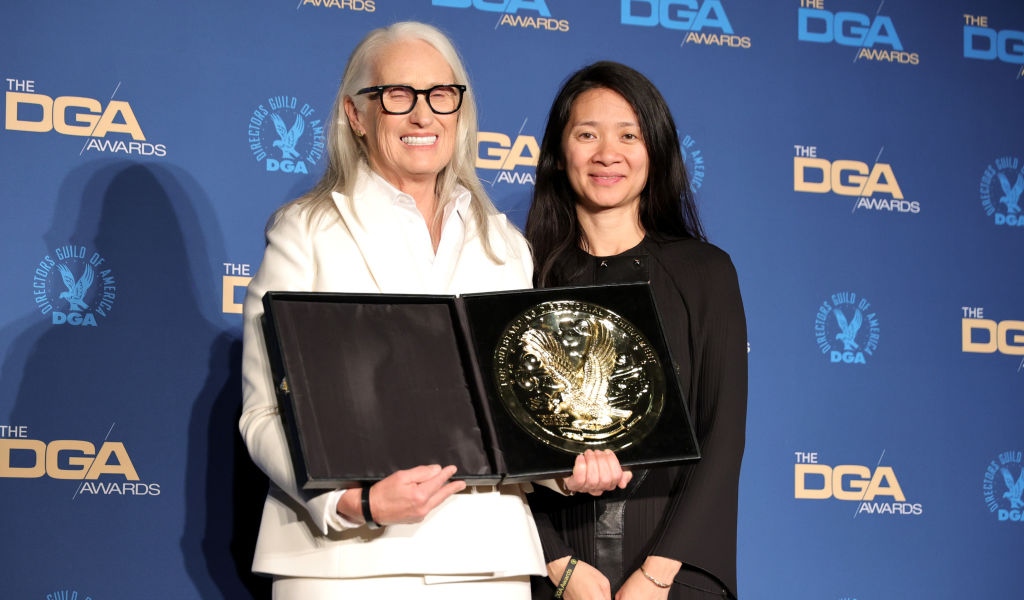 Campion y Chloe Zhao, ganadora del año pasado del DGA
