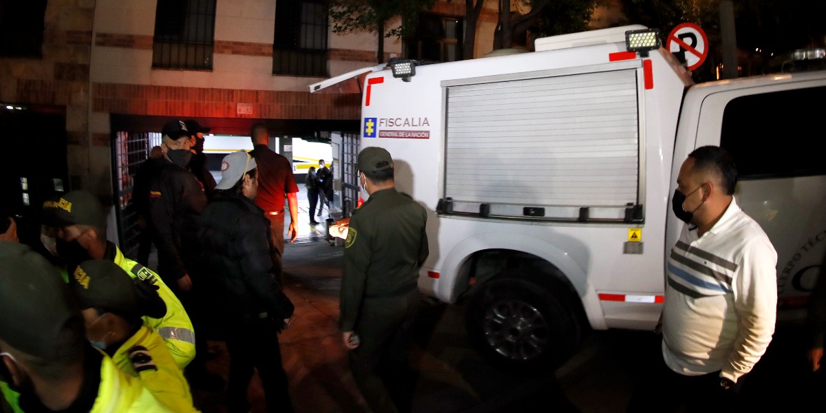 Ambulancia en el hotel donde murió Taylor Hawkins