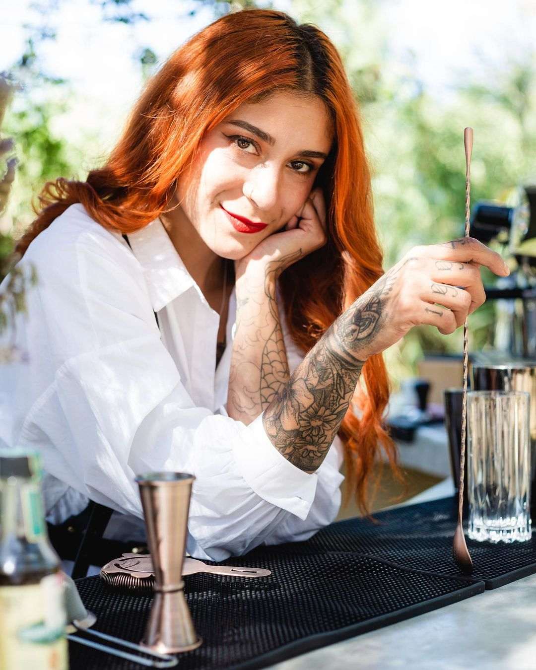 Anny Barrera, bartender mexicana