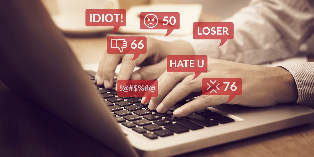 Odio y trolleo en redes sociales