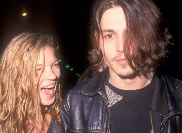 Kate Moss y Johnny Depp