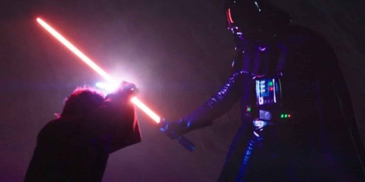 Duelo Obi-Wan vs Vader
