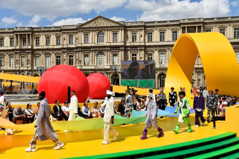 Desfile de Louis Vuitton en París