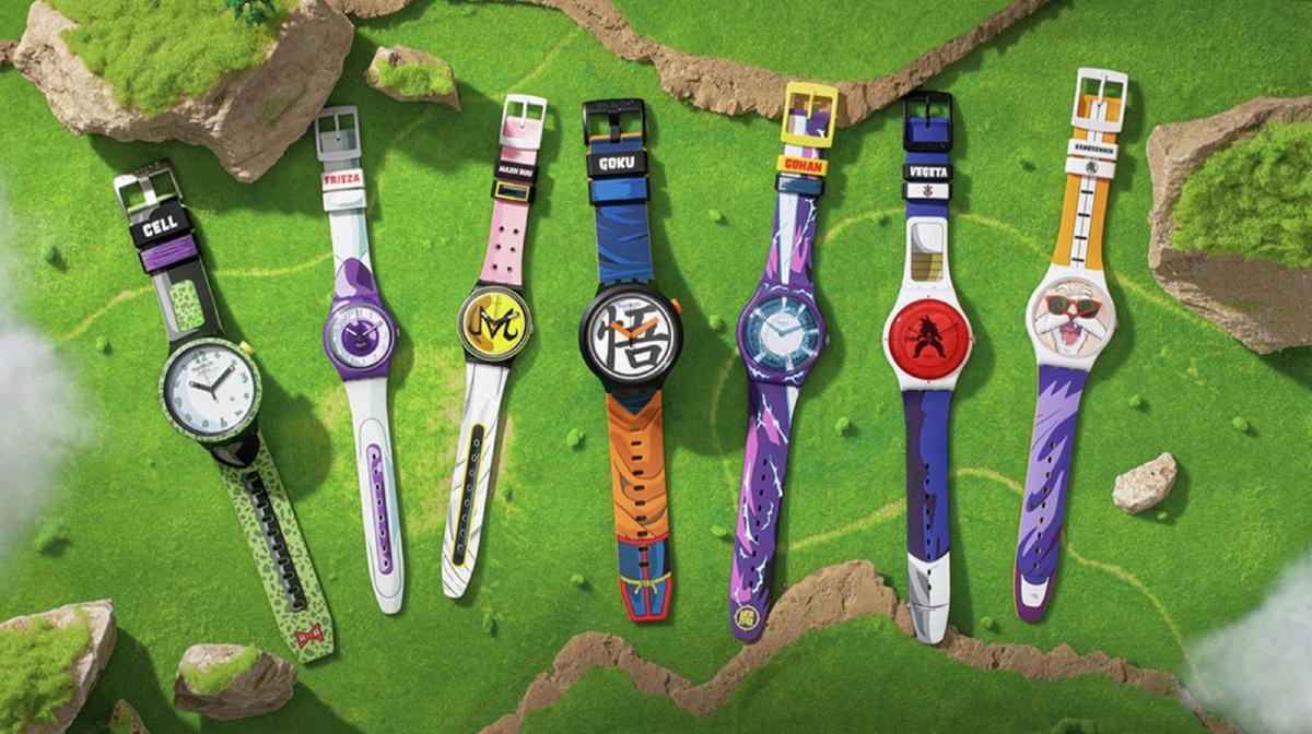 ¿Cuánto cuesta tener un reloj de la increíble colección Swatch x Dragon Ball Z?