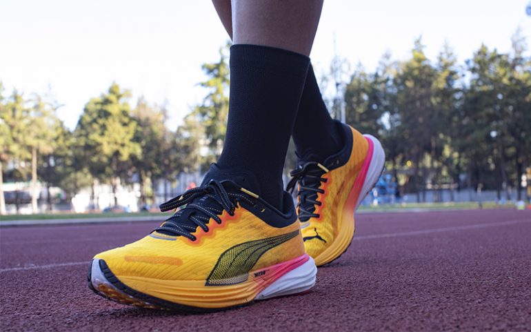 Puma Deviate Nitro Zapatillas Para Correr Para Hombre Negro