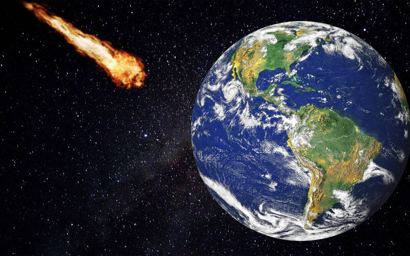 asteroide a la tierra